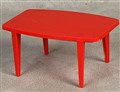 Bord i röd plast, 181012.jpg