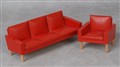 Soffa och fåtölj i rött, 250310.JPG